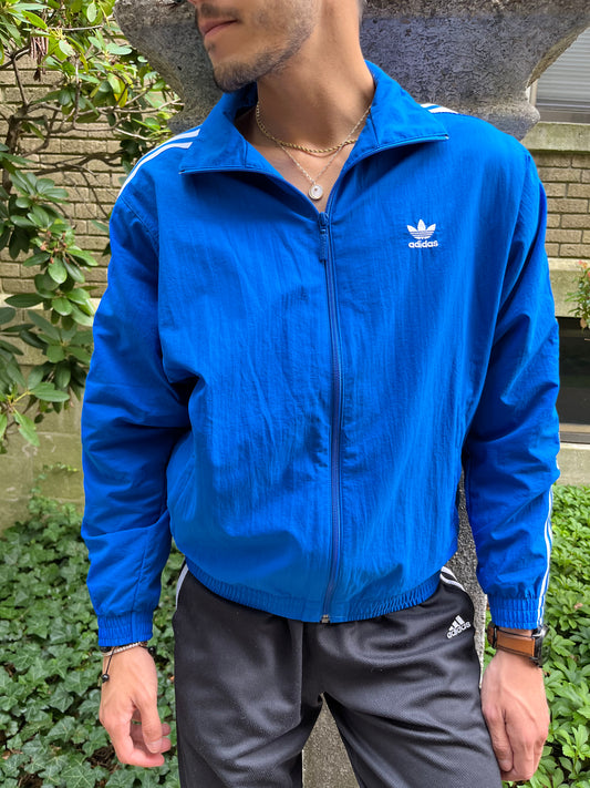 Vibrant Blue Adidas Track Jacket
